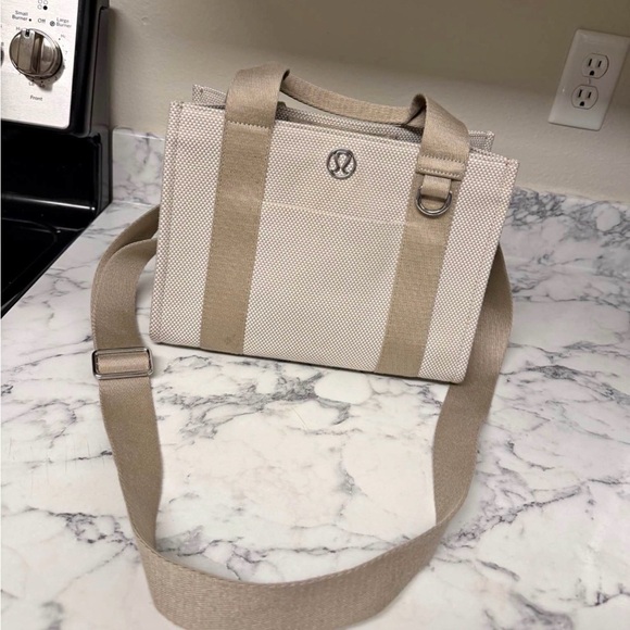 Handbags - Lululemon beige tote bag